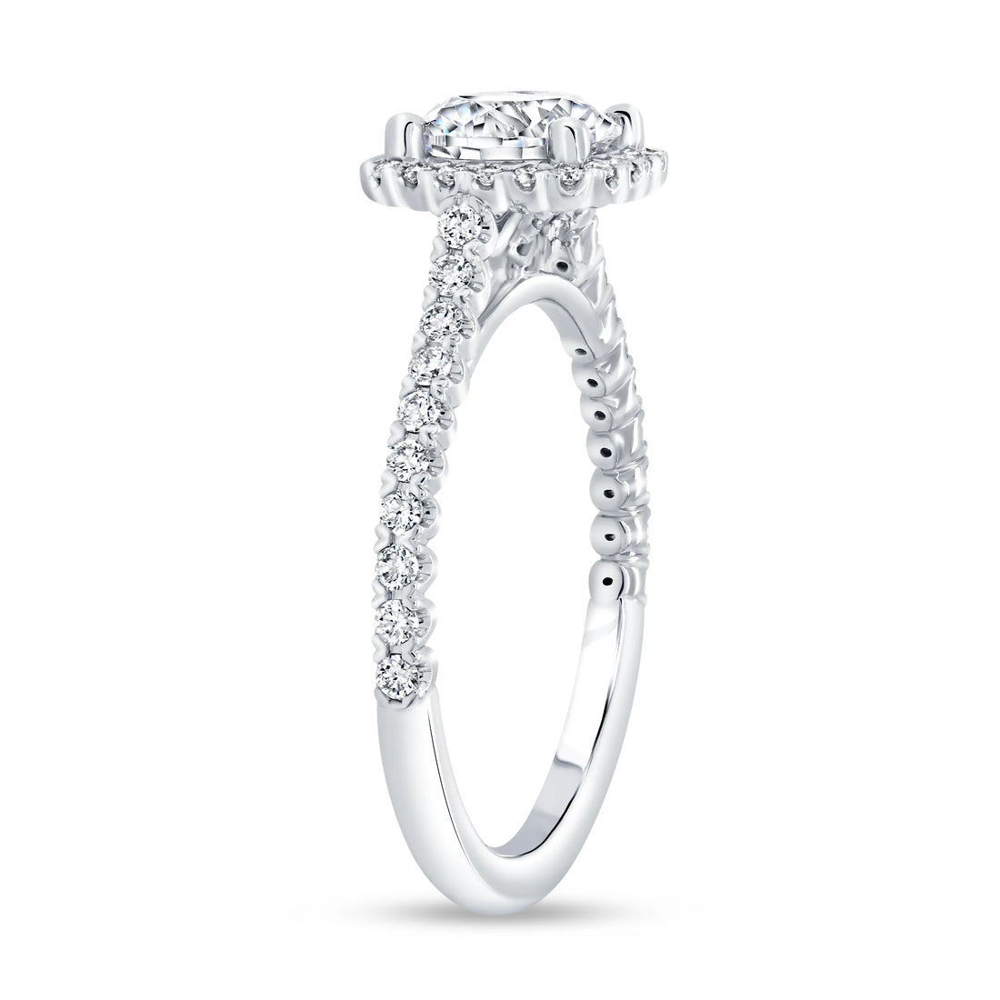Uneek Timeless Collection Halo Engagement Ring