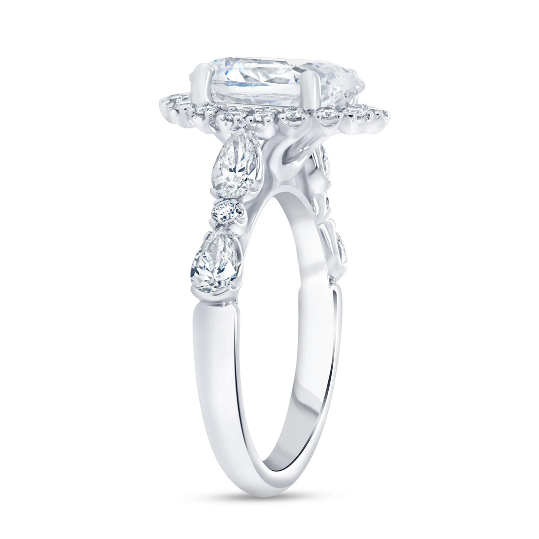 Uneek Timeless Collection Halo Engagement Ring