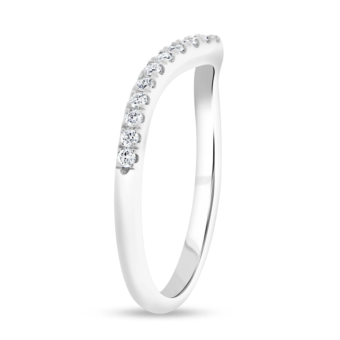 Uneek Timeless Collection Curved Wedding Ring