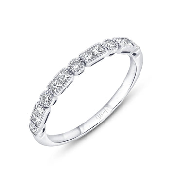 Uneek Precious Collection 1-Row Wedding Ring
