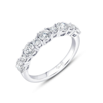 Uneek Stackable Collection 1-Row Anniversary Ring