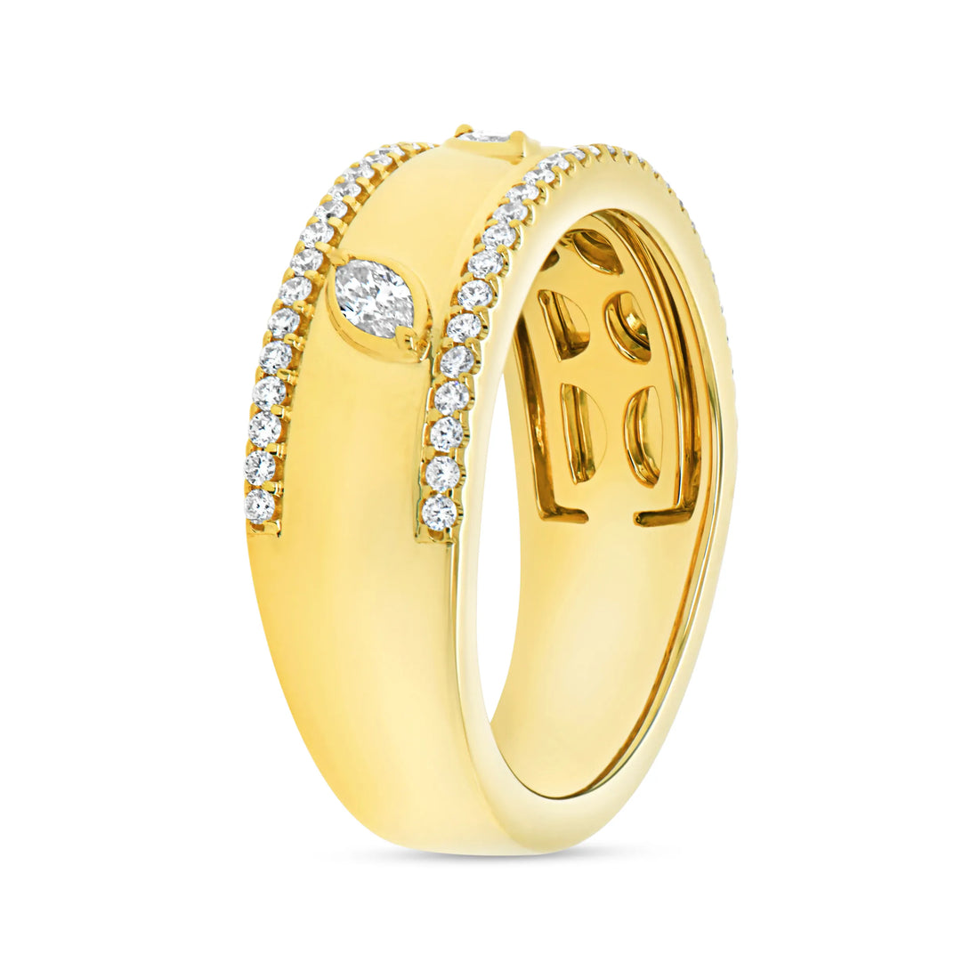 Uneek Alexandria Collection Anniversary Ring