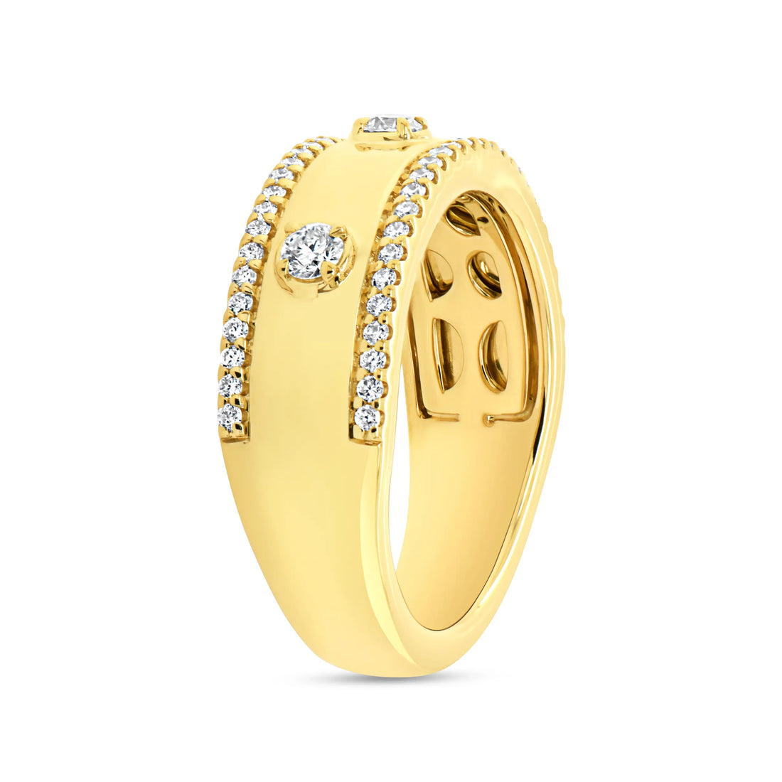 Uneek Alexandria Collection Anniversary Ring