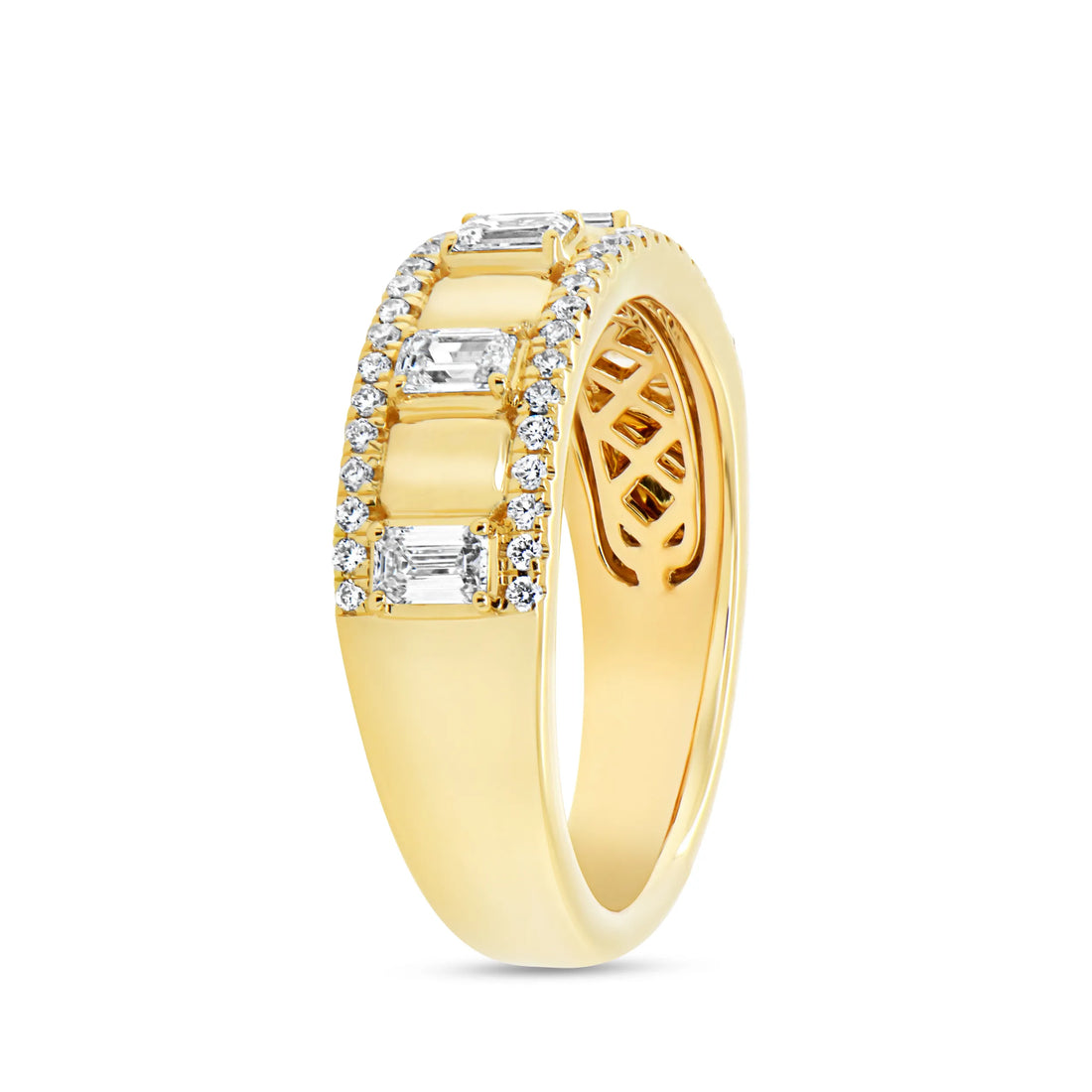 Uneek Alexandria Collection Anniversary Ring