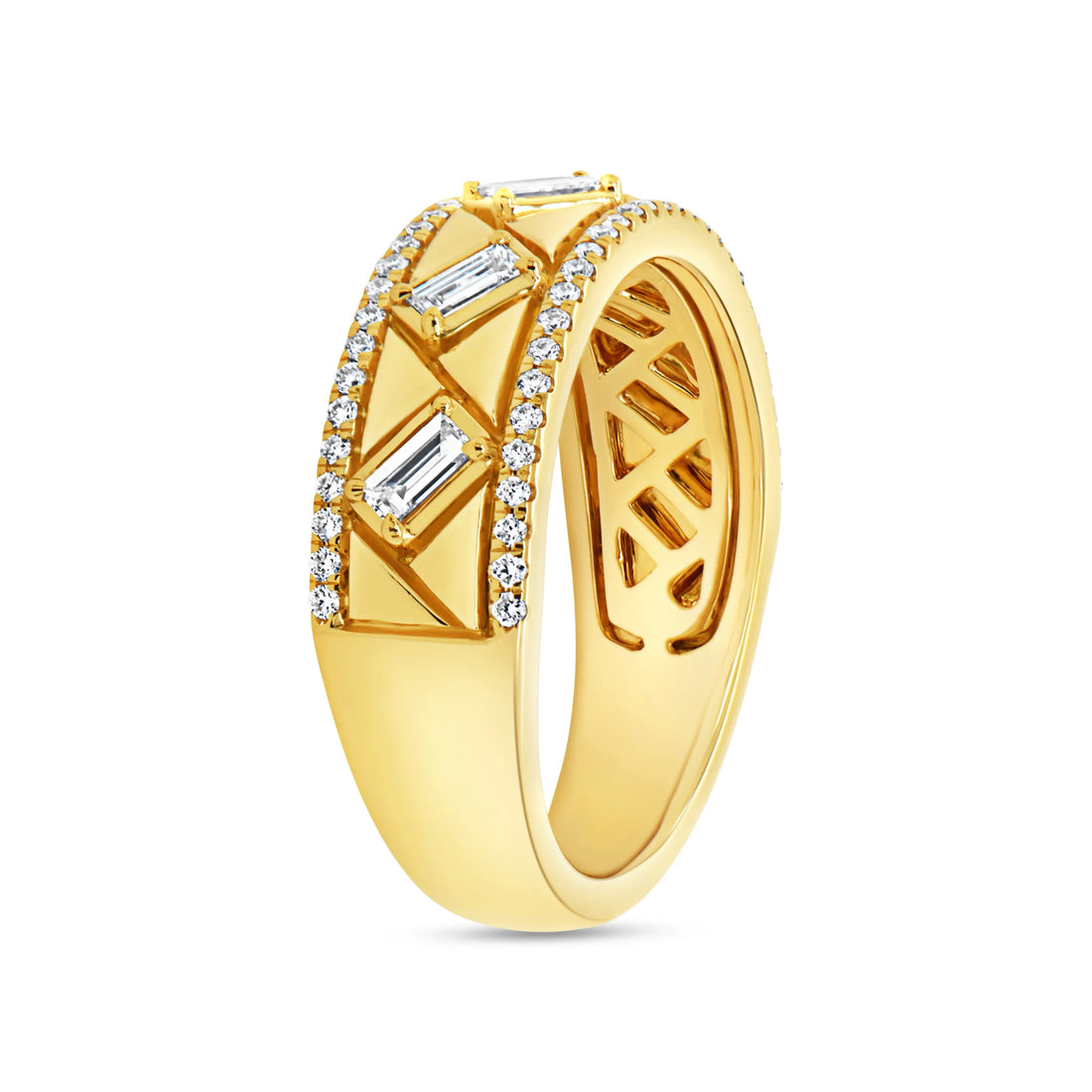 Uneek Alexandria Collection Anniversary Ring