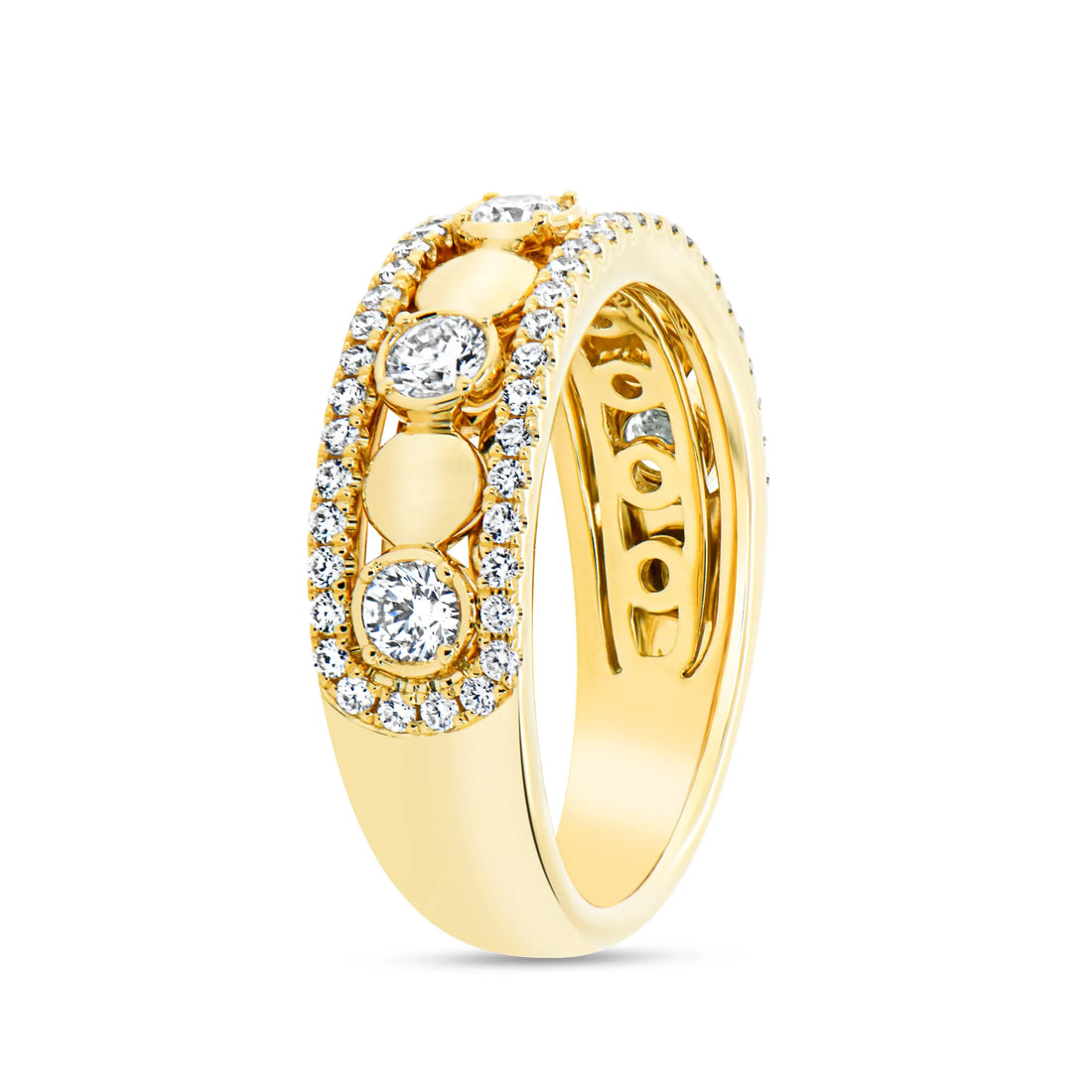 Uneek Alexandria Collection Anniversary Ring