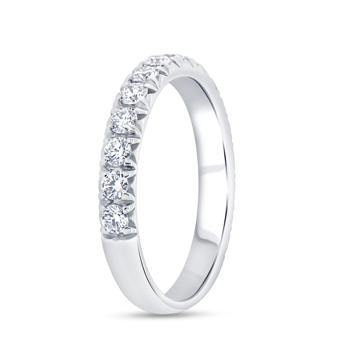 Uneek Timeless Collection 1-Row Diamond Wedding Ring