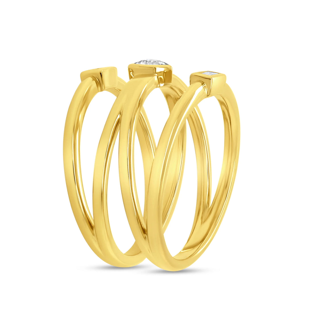 Uneek Stackable Collection Fashion Ring