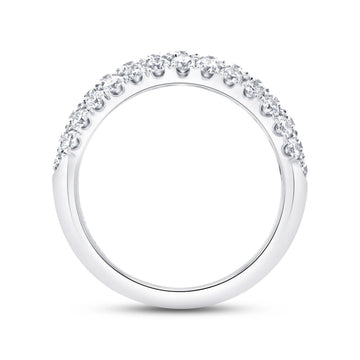 Uneek Bouquet Collection 3-Row Anniversary Ring