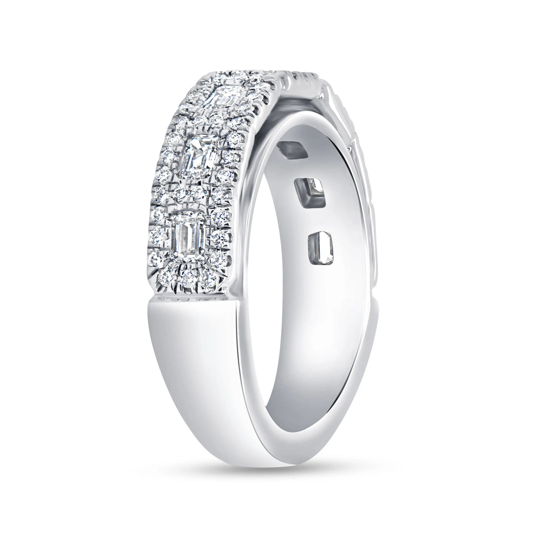 Uneek Signature Collection Halo Wedding Ring