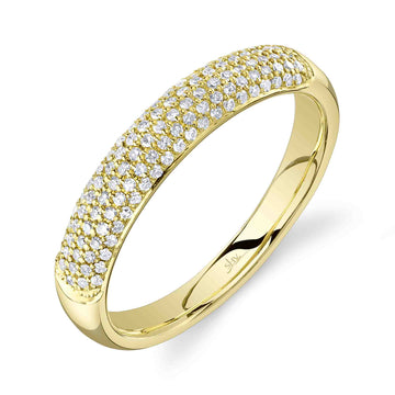 0.27Ct 14K Y/G Diamond Lady'S Band