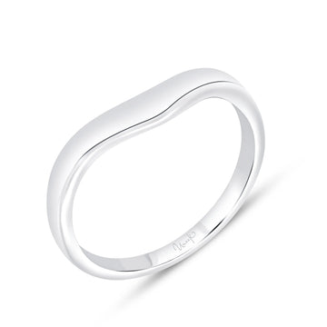 Uneek Timeless Collection Curved Wedding Ring