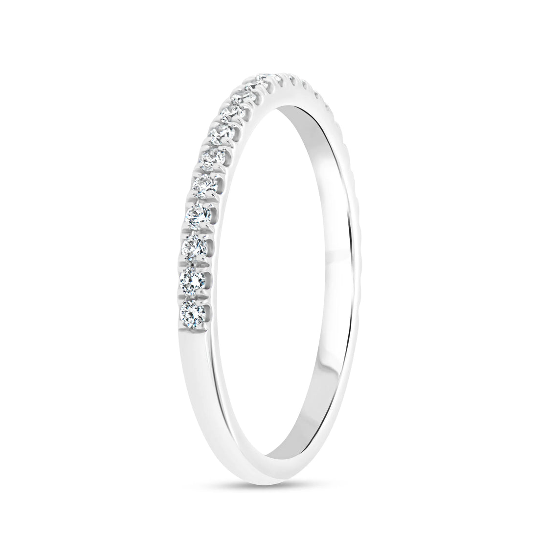 Uneek Petals Collection 1-Row Wedding Ring