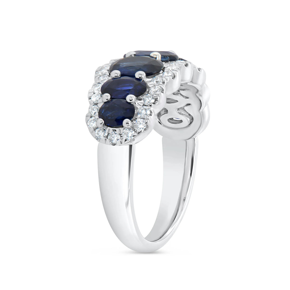 Uneek Precious Collection Oval Shaped Fashion Ring